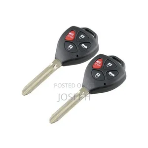 Toyota 4 Button Key Shell X2