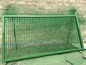 Galvanized Steel Coated Gate Available
