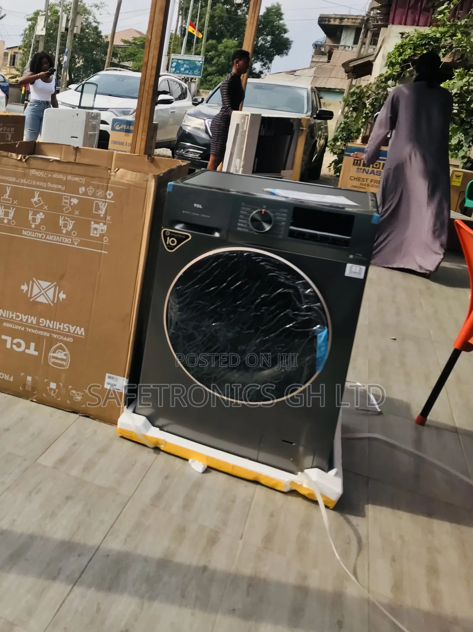 Lastest TCL Full Auto Frontload 11kg Inverter Washingmachine