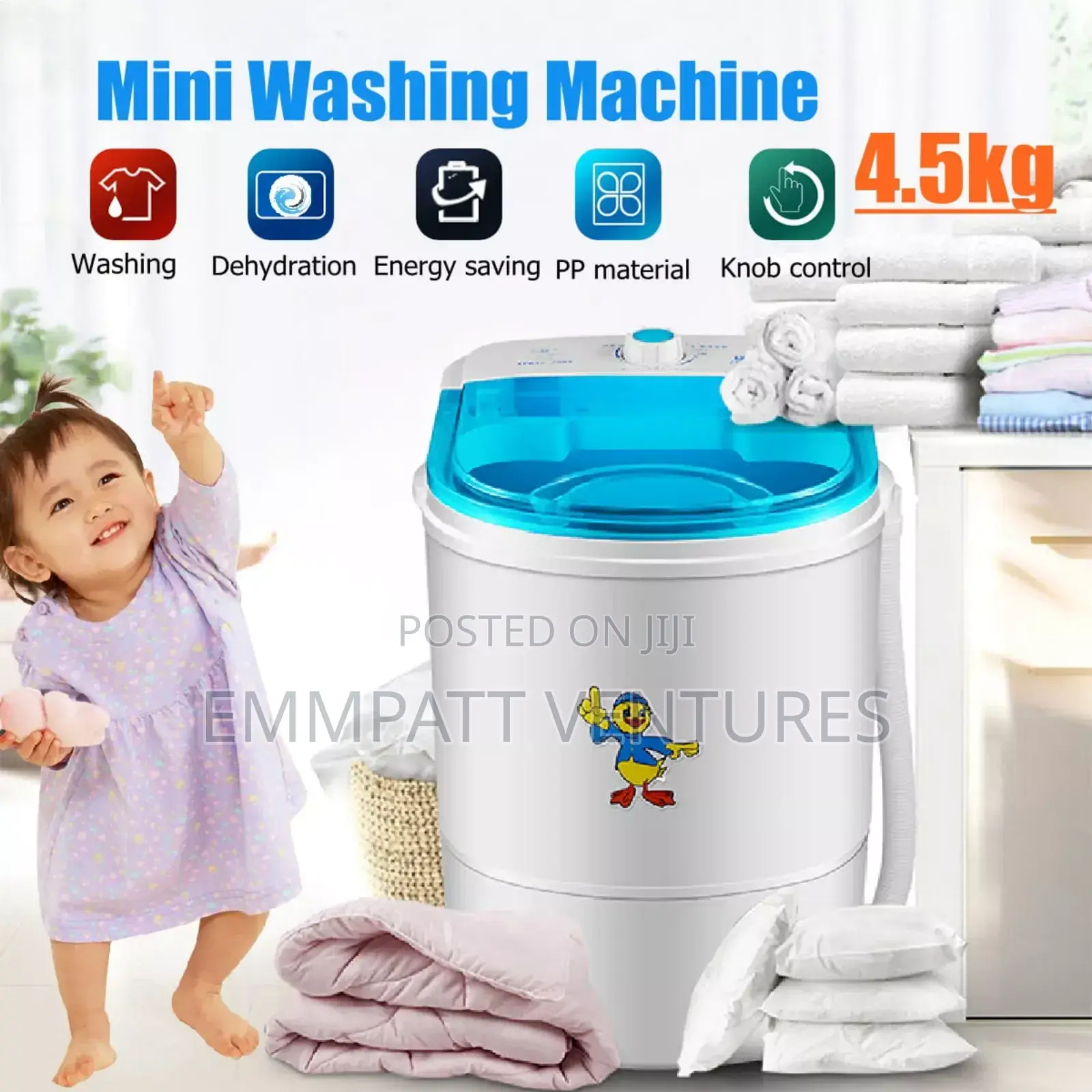 4.5kg Mini Washing Machine