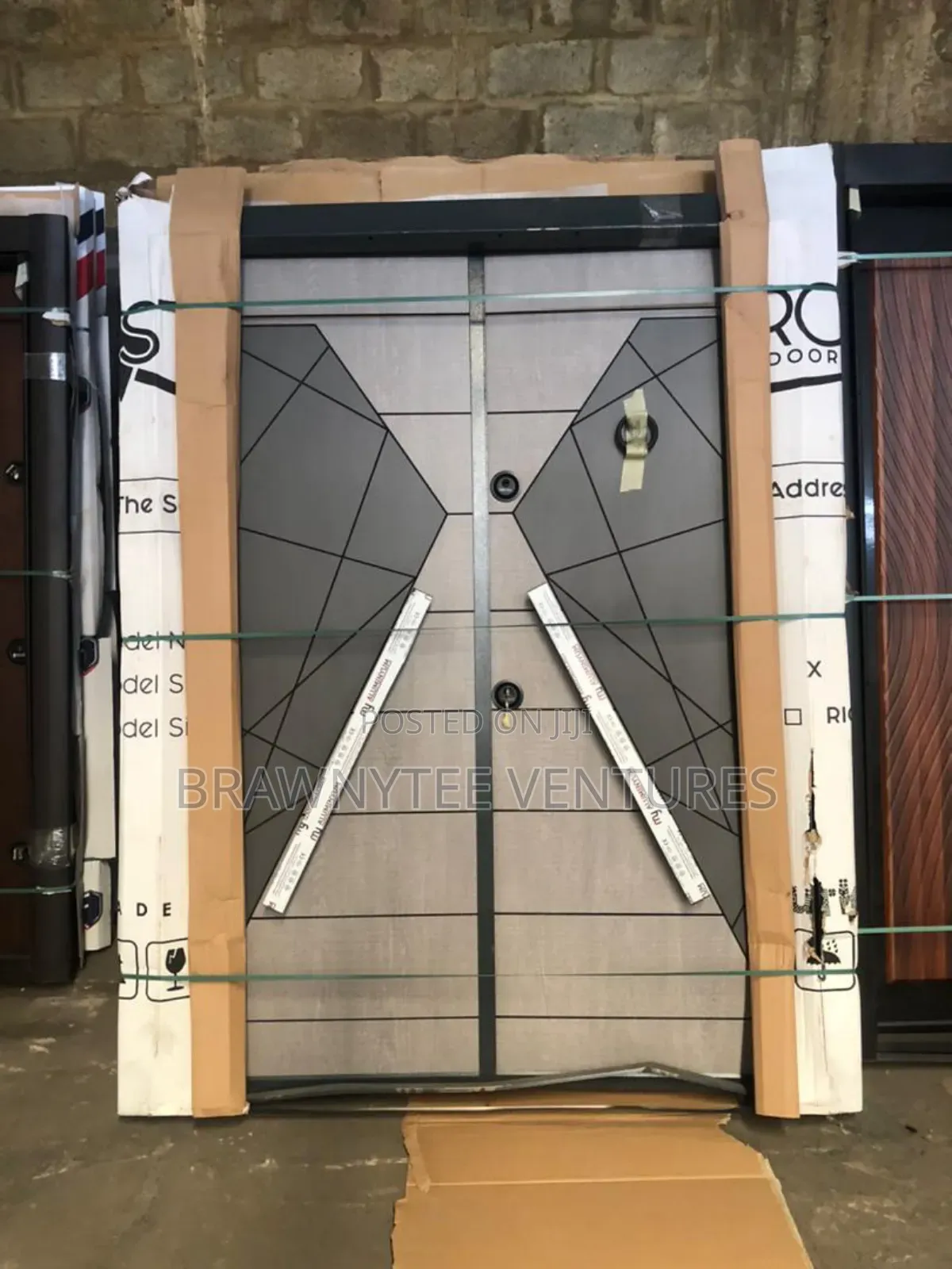 Brawny 5ft Double Security Door