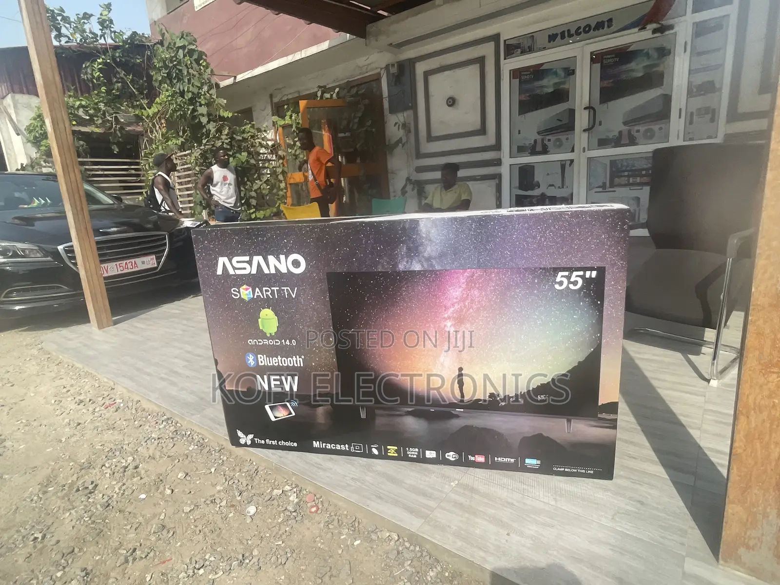 Connectshare(USB 2.0)-asano 55" UHD 4K Smart Satellite TV