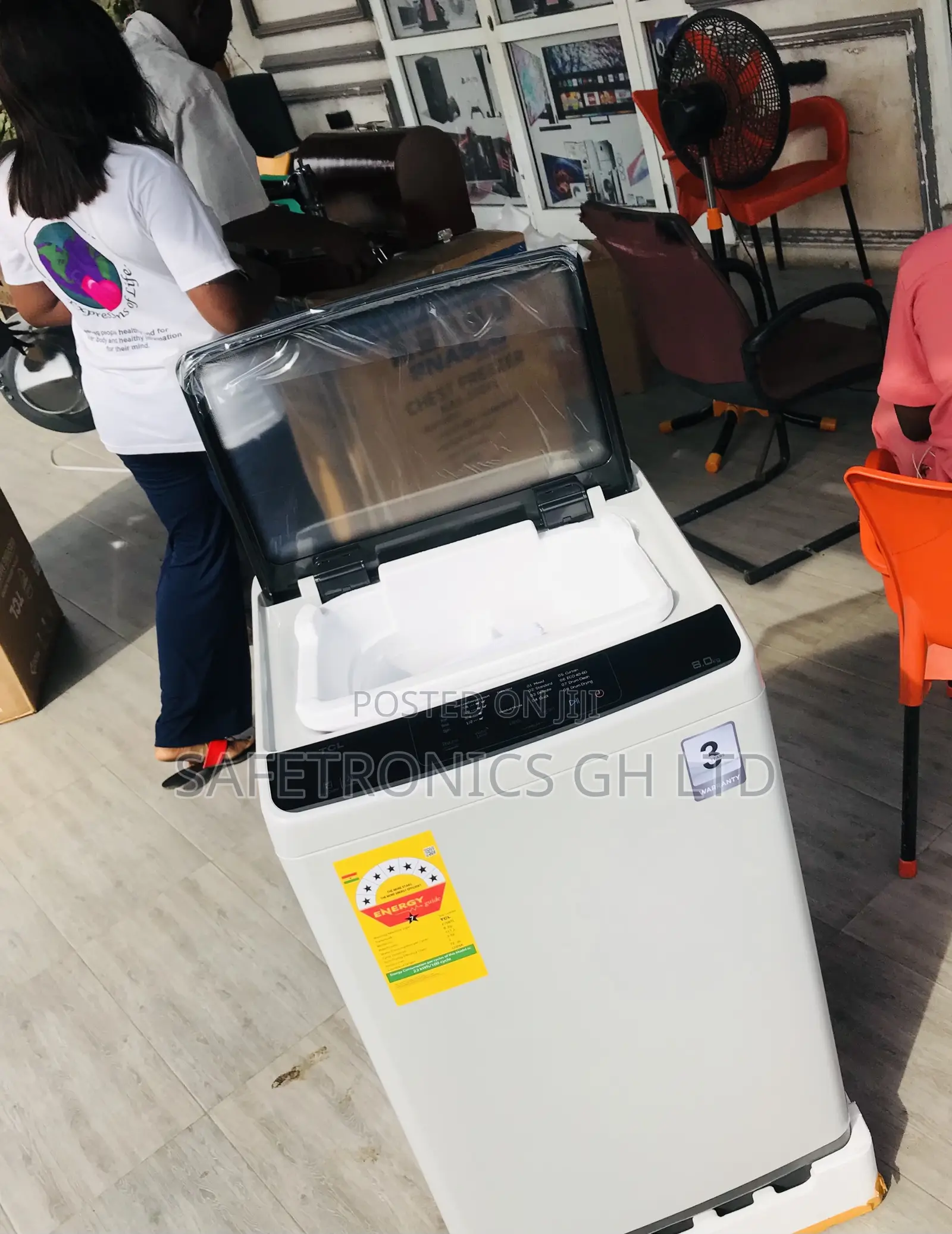 Quality TCL F708tl Topload Semiauto Gray 8kg Washingmachine