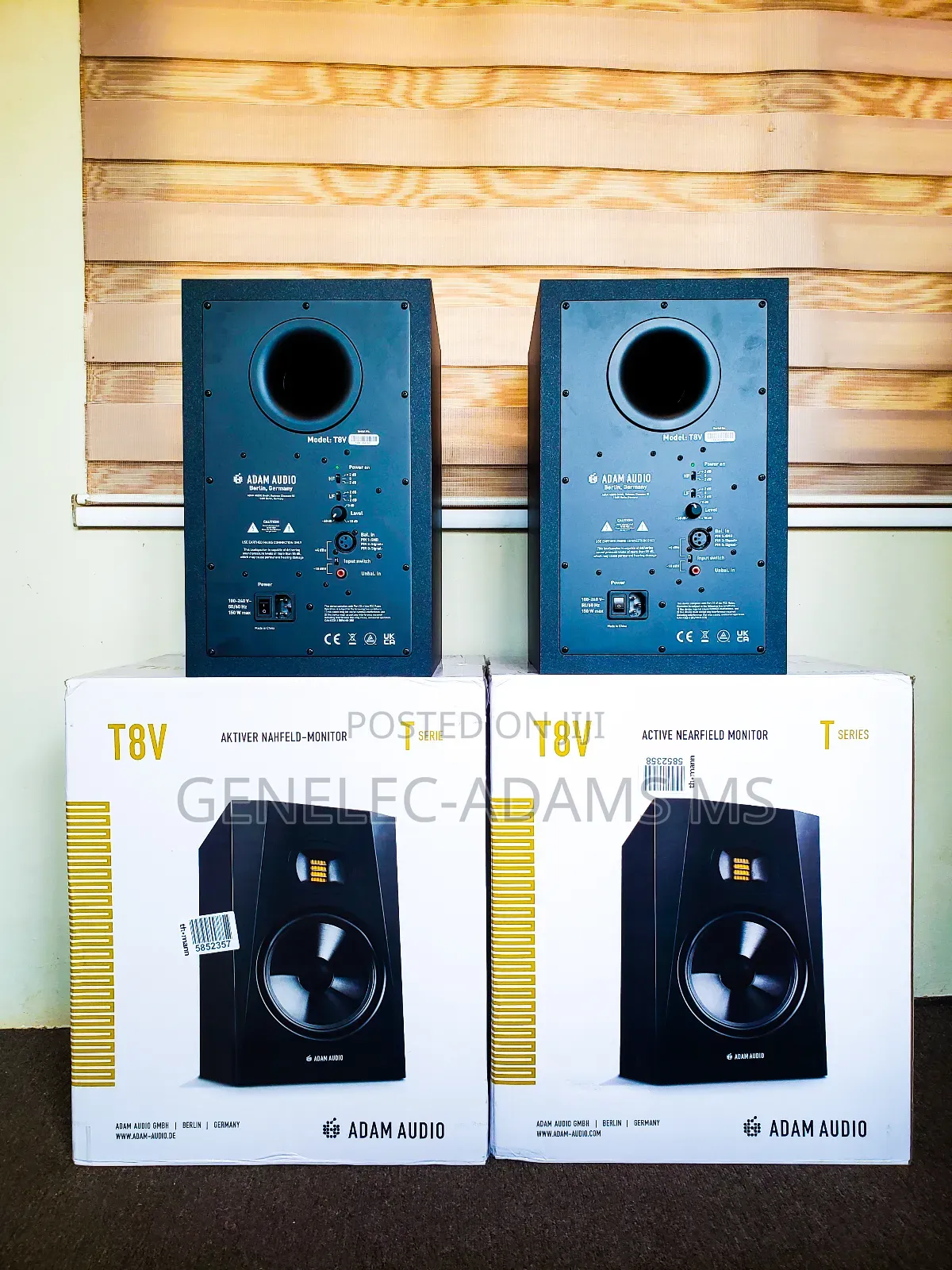 Original German Adam Audio T8v