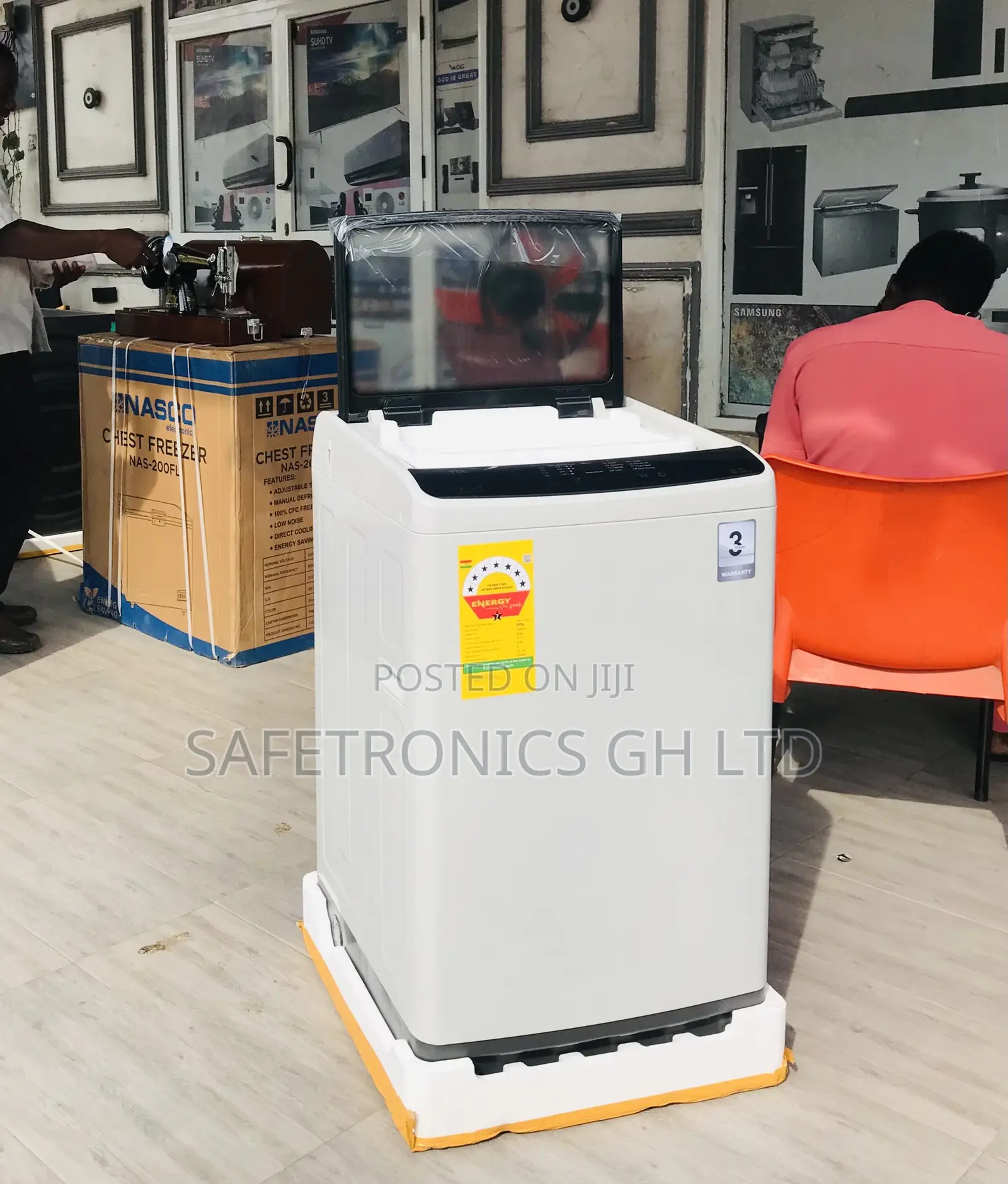 Fast TCL 8kg Topload Semiauto F708TL Wash Gray