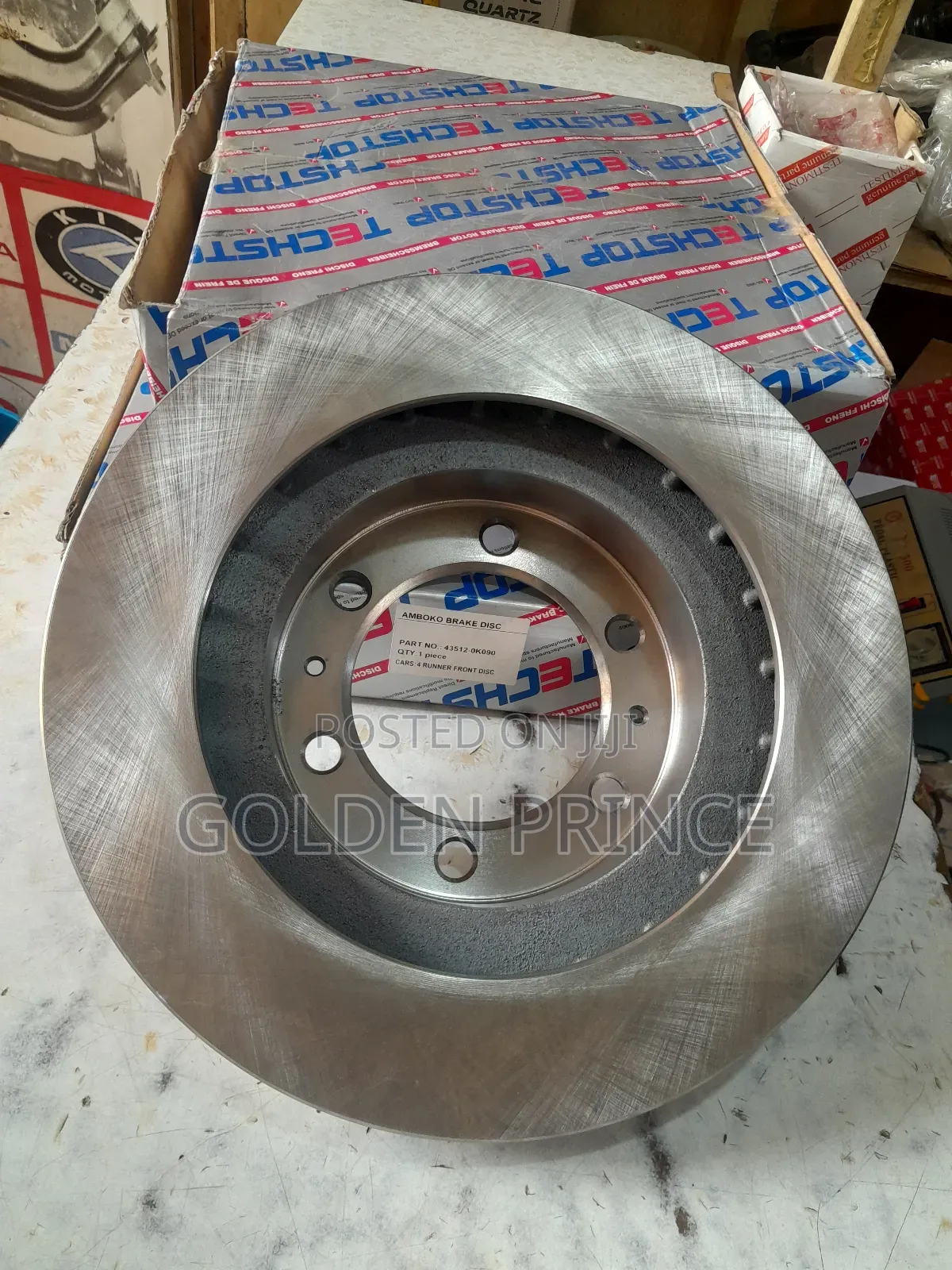 Toyota 4runner 2018 Front Brake Disc (2pcs)