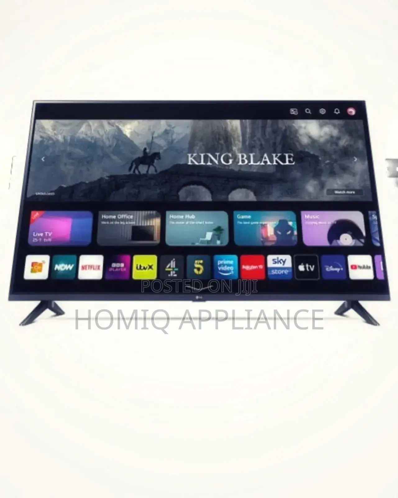 Lg 43′′ Uhd Smart Tv, HDR Webos, Smart Ai 43ur73006la