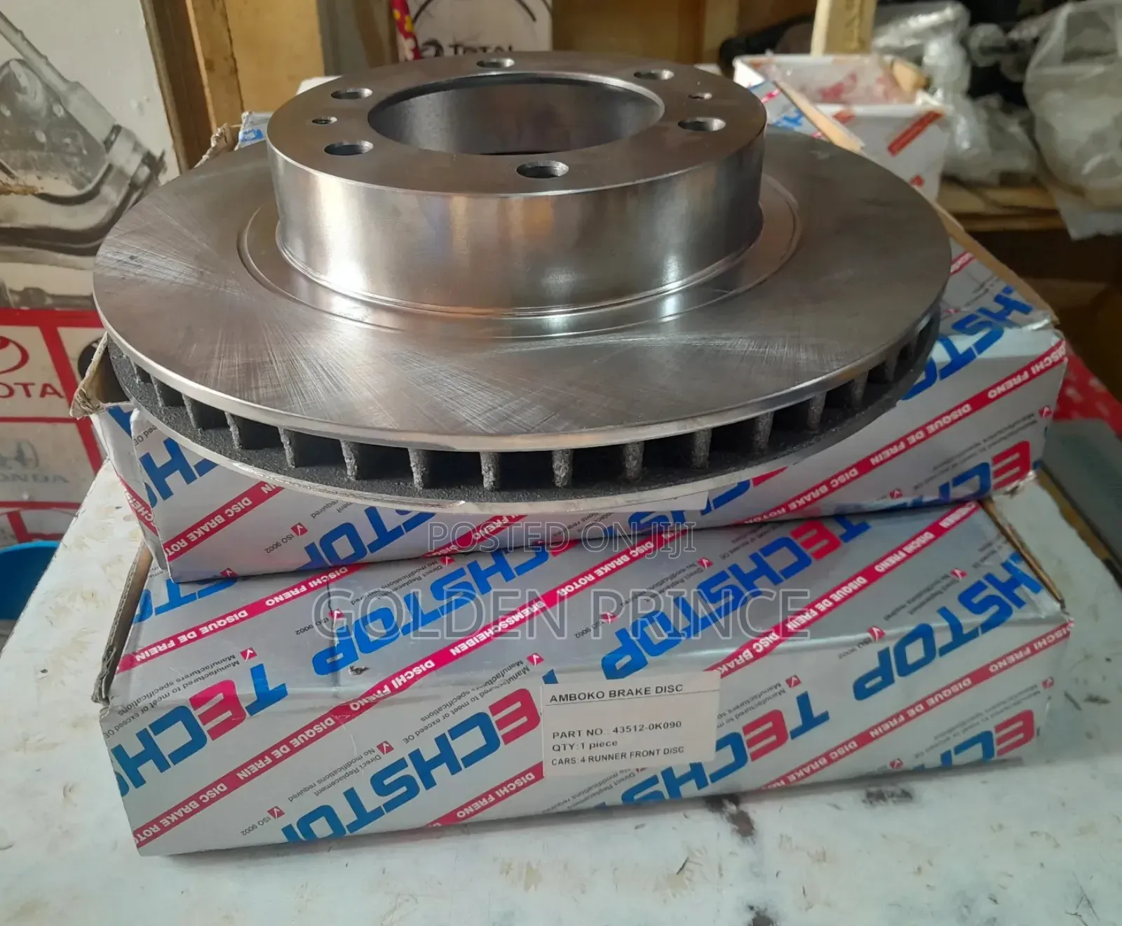 Toyota 4runner 2018 Front Brake Disc (2pcs)