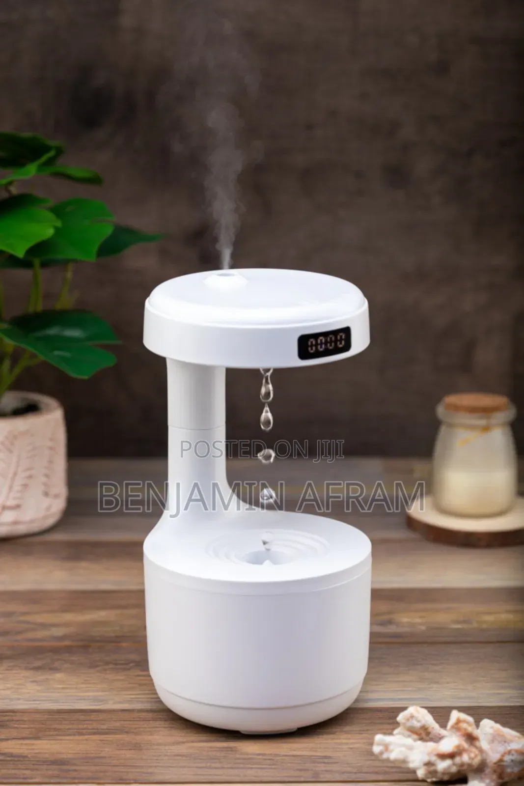 Antigravity Water Clock Humidifier
