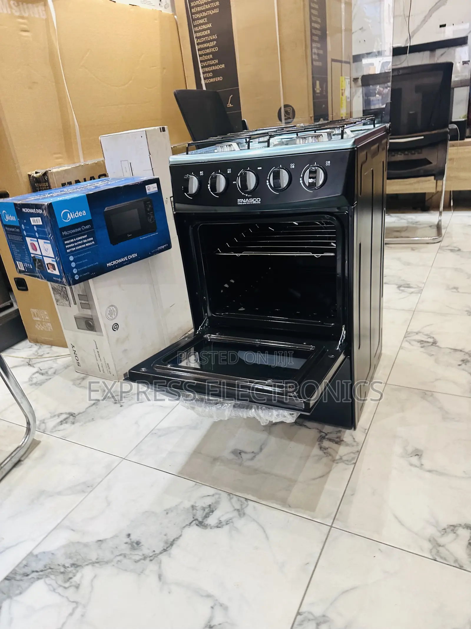 Call and Order for Nasco Oven Gas Cooker 4burner 50/50