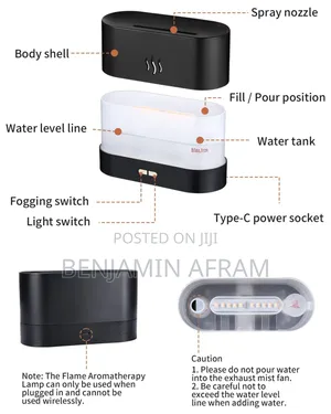 Air Freshener Flame Diffuser