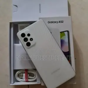 New Samsung Galaxy A52 5G 256 GB Black