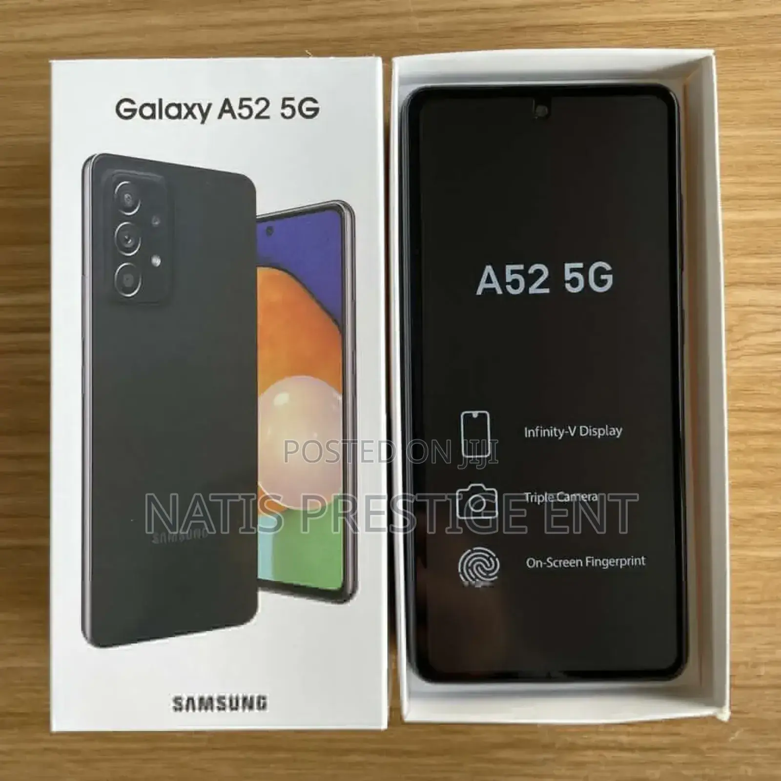 New Samsung Galaxy A52 5G 256 GB Black