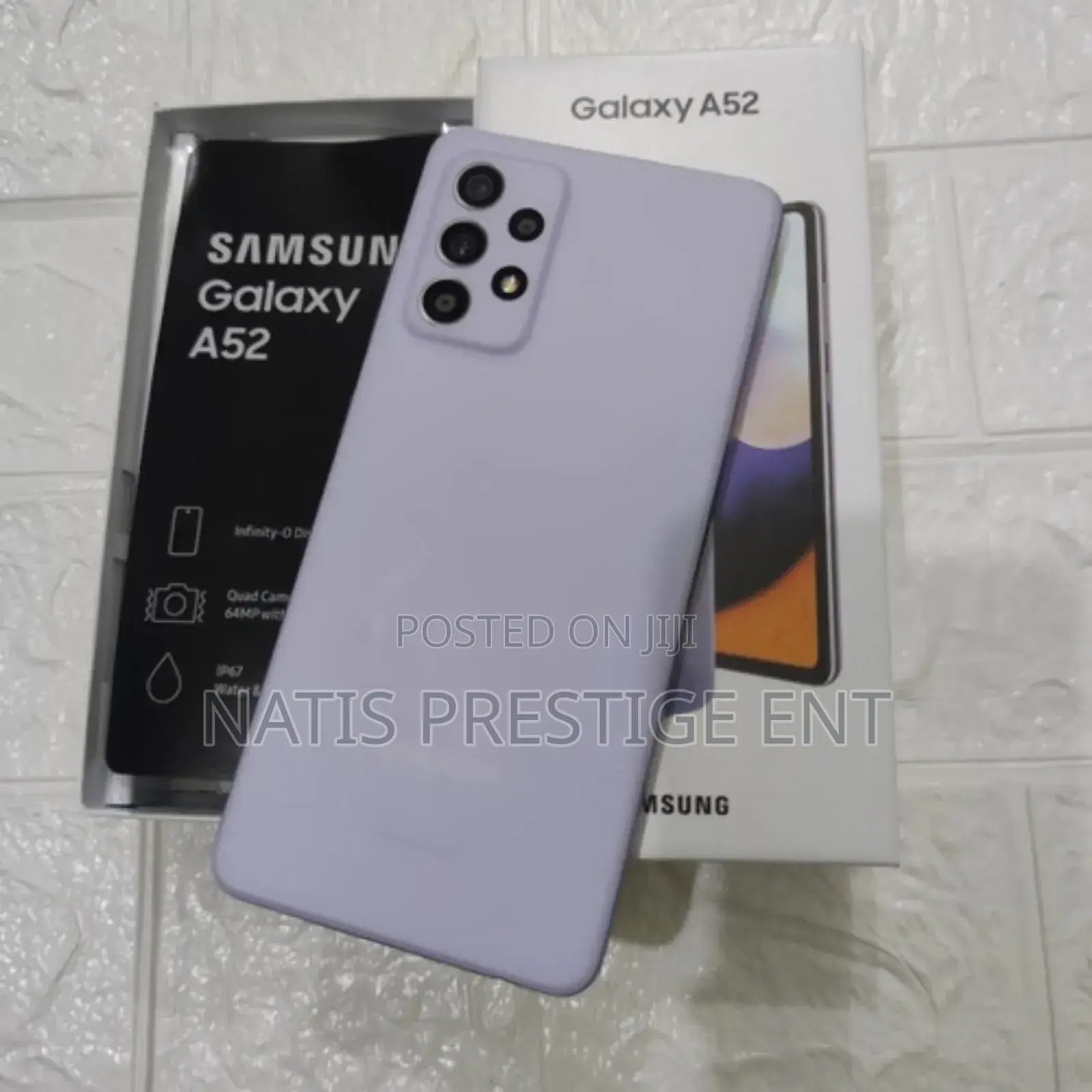 New Samsung Galaxy A52 5G 256 GB Black