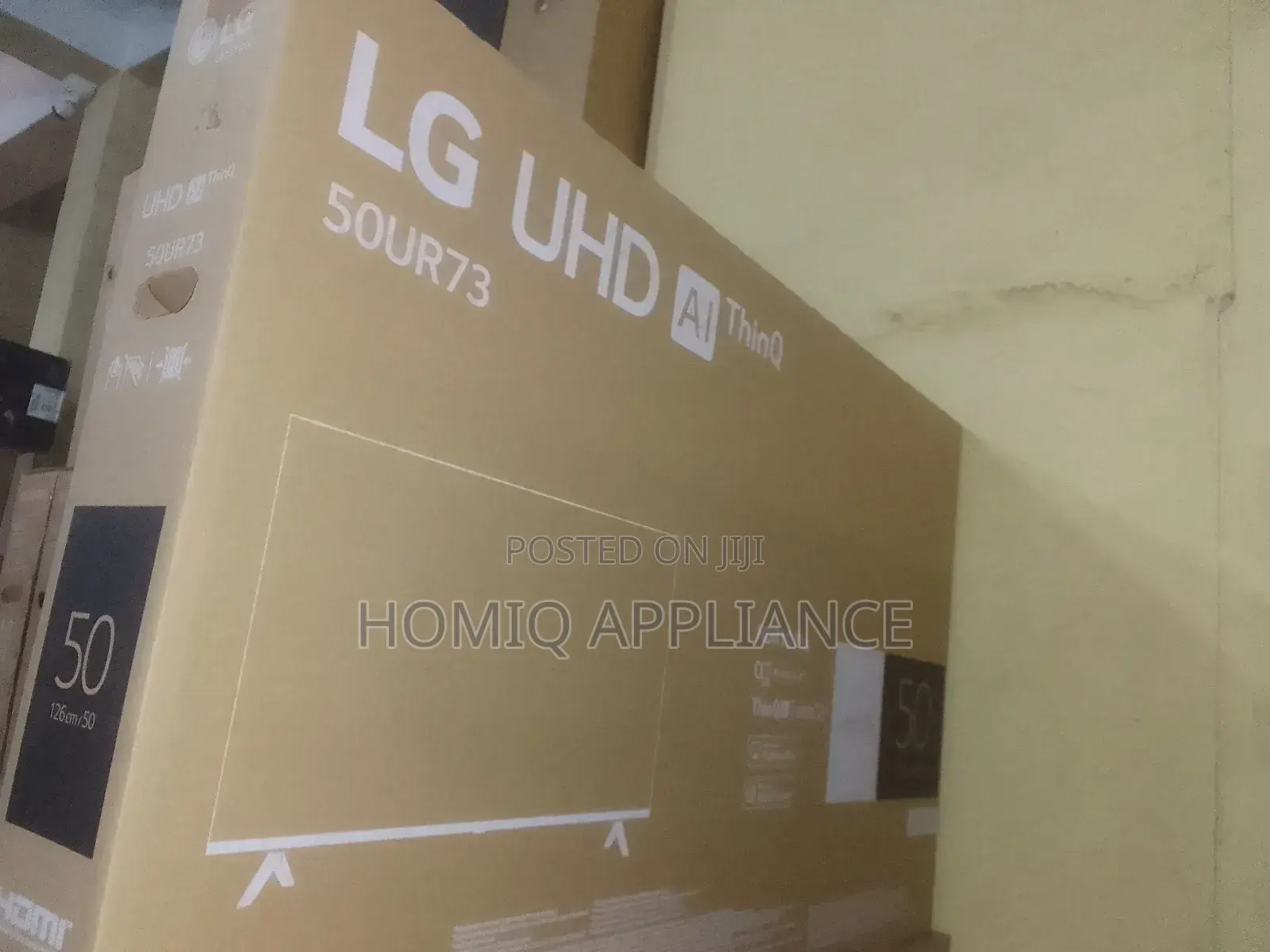 Lg 50inch Uhd 4ksmart Tv HDR Webos Smartai 50ur73006la
2023