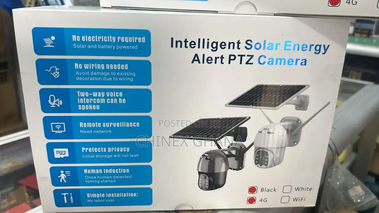 Intelligent Outdoor Solar Camera