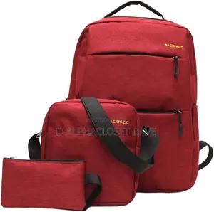 Backpack School / Laptop Bag - Red