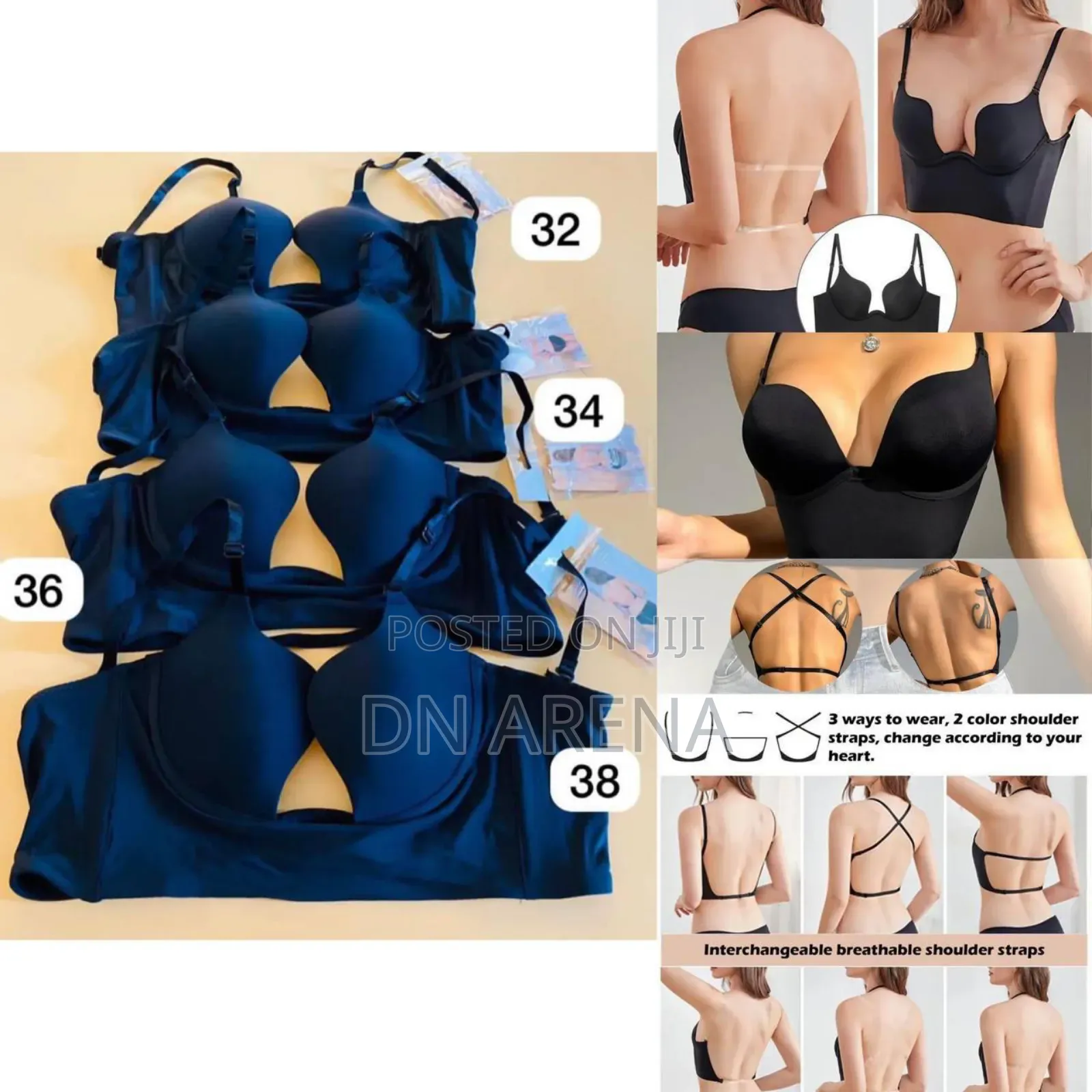 Quality Ladies Backless Bra