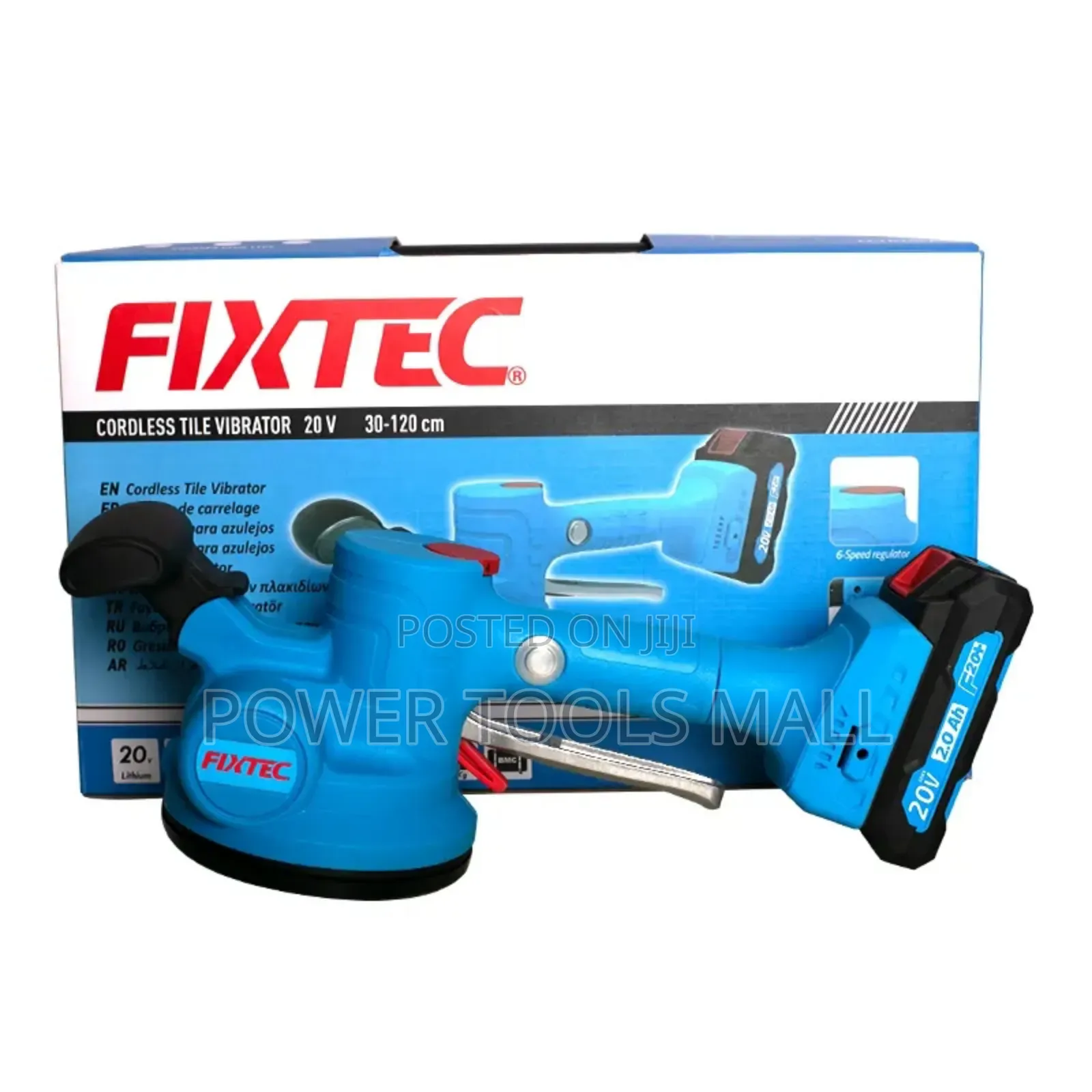 Cordless Tile Vibrator 20v Fixtec