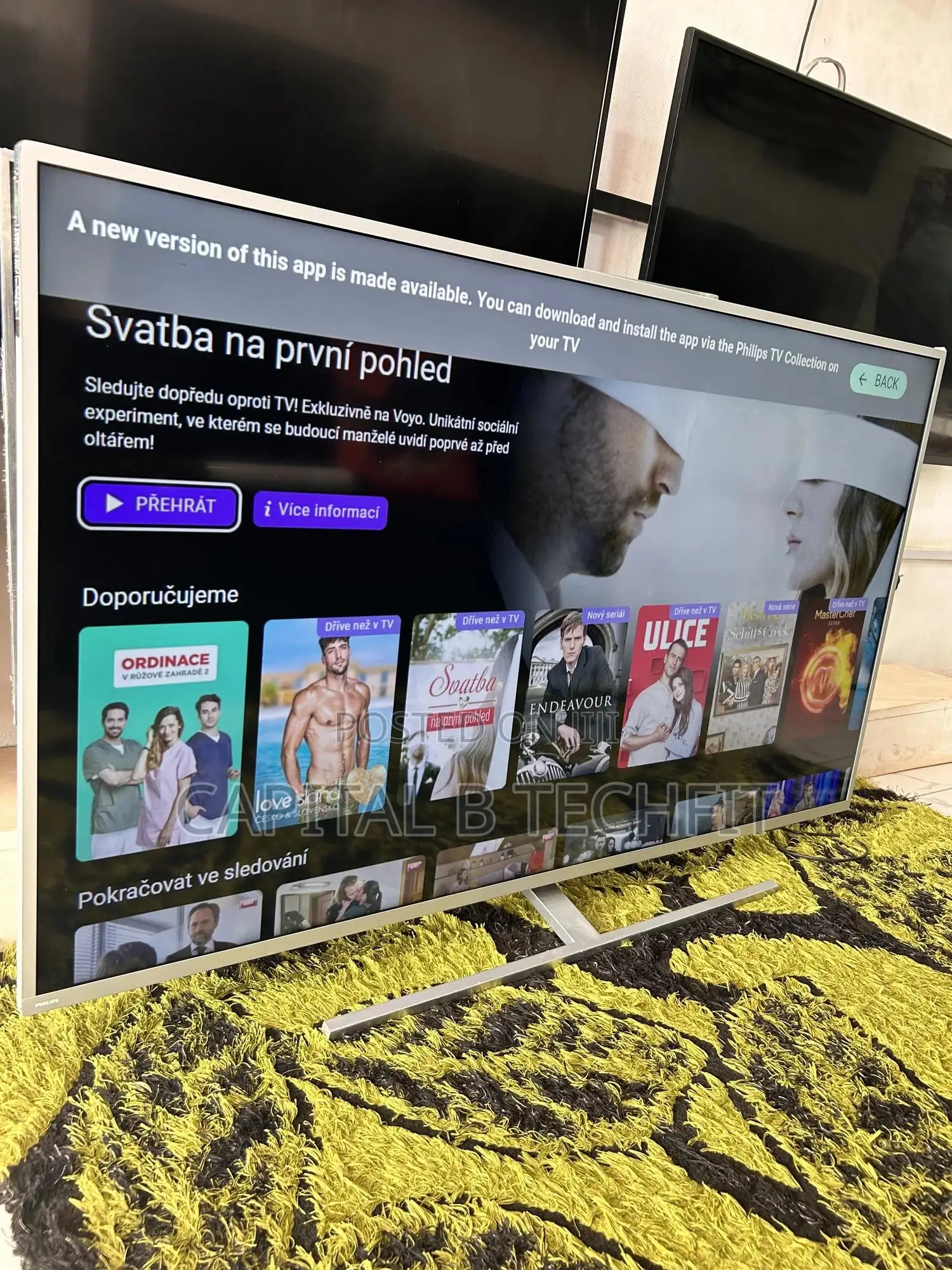 55inches Full Digital Satellite Android Smart Phillps Tv