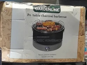 Gardenline Portable Charcoal BBQ Grill