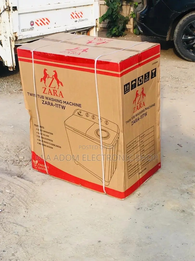 Zara 11kg Twin Tub Washing Machine: Compact Power