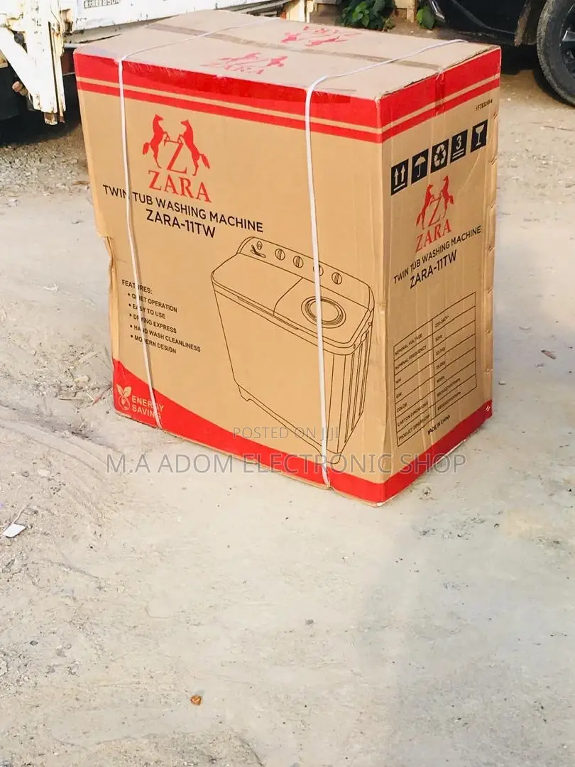 Zara 11kg Twin Tub Washing Machine:Big Capacity, Big Savings