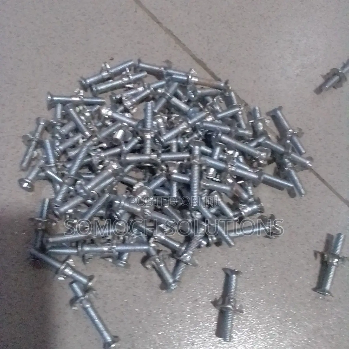 Bolt And Nuts Available In Different Sizes