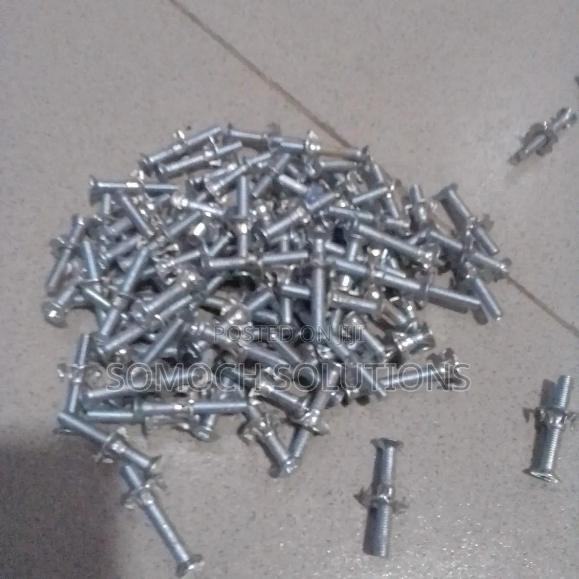Bolt And Nuts Available In Different Sizes