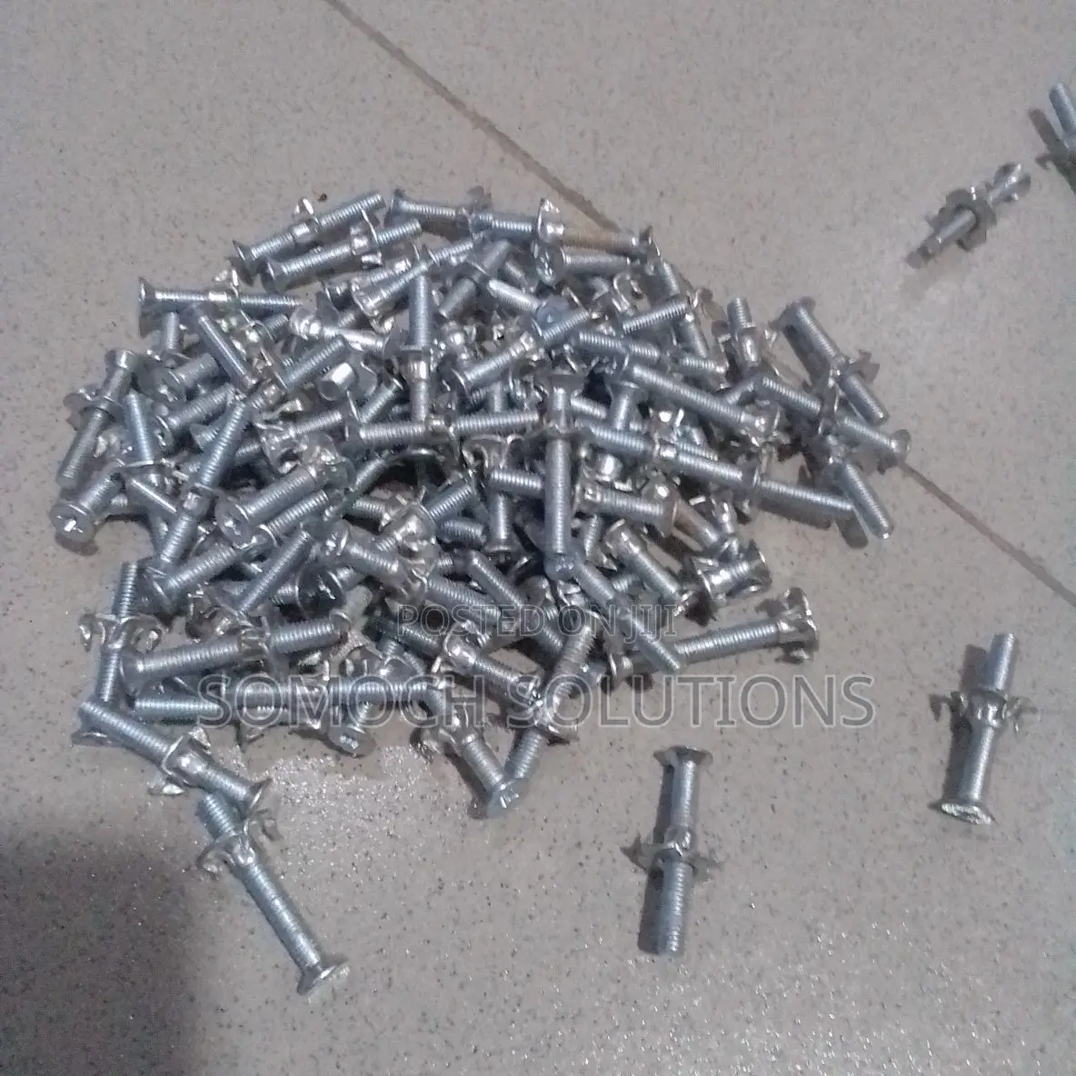 Bolt And Nuts Available In Different Sizes