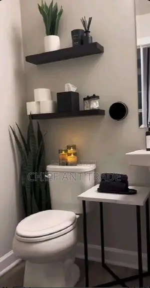 Black Shelf 50cm. 1009