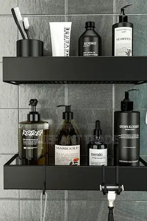 Black Shelf 50cm. 1009