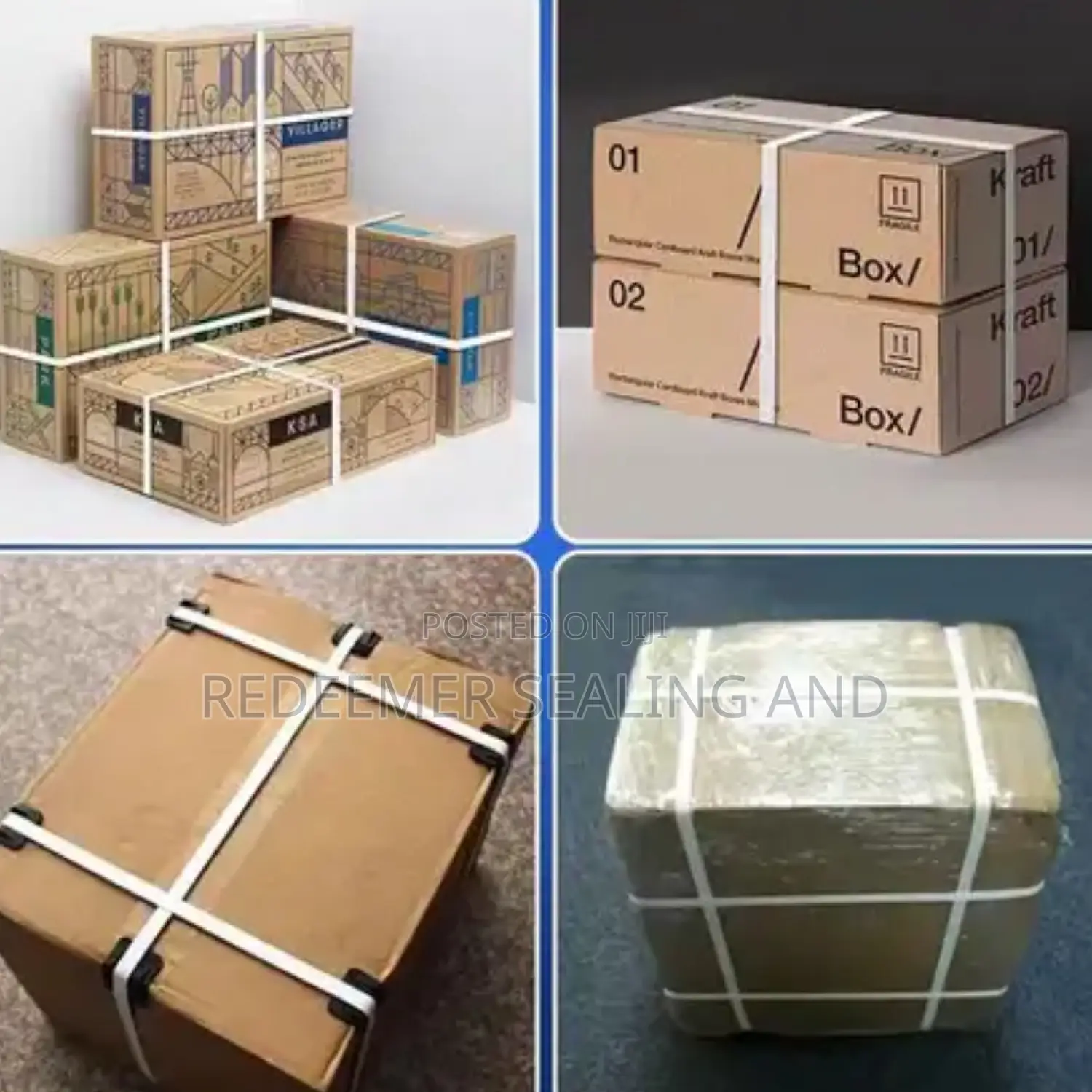 Semi Automatic Carton Packaging Strapping Machine
