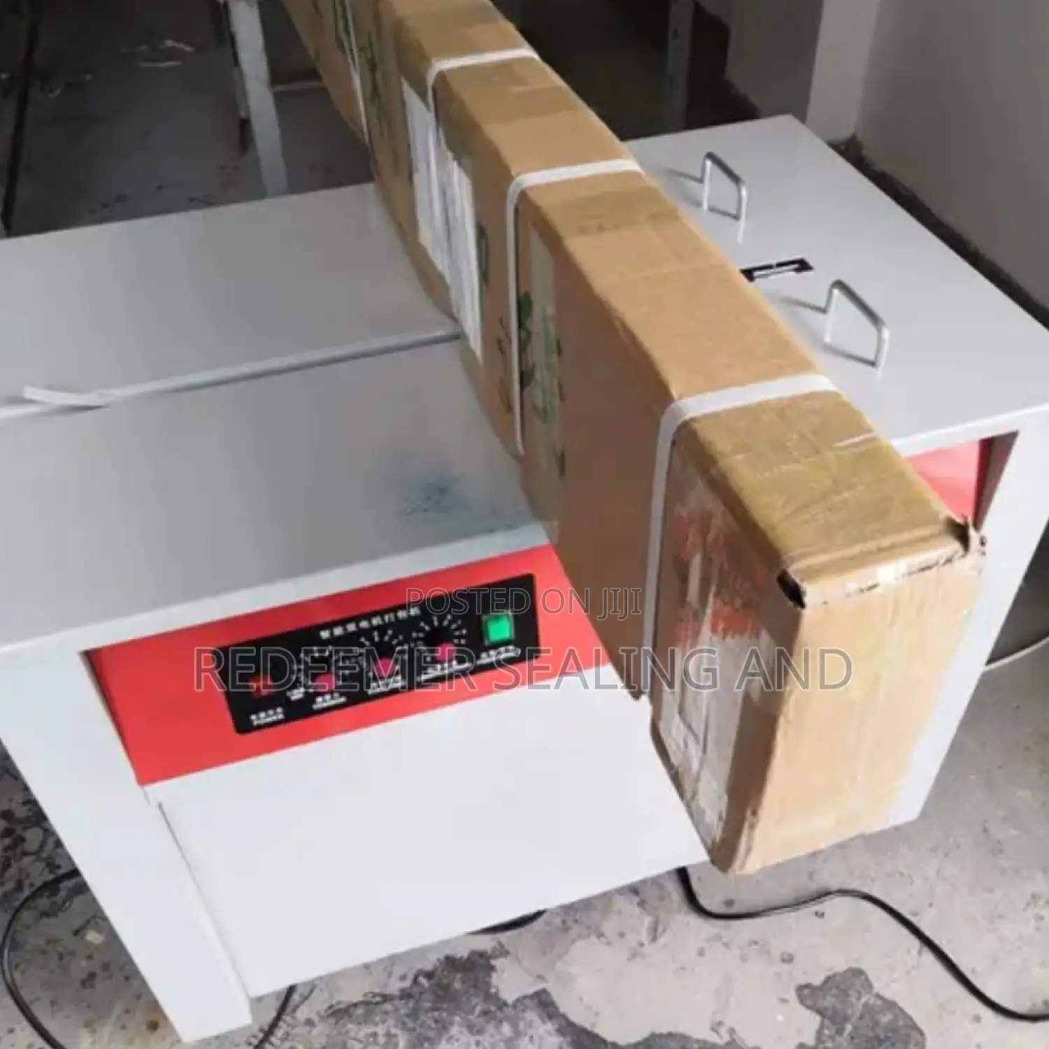 Semi Automatic Carton Packaging Strapping Machine