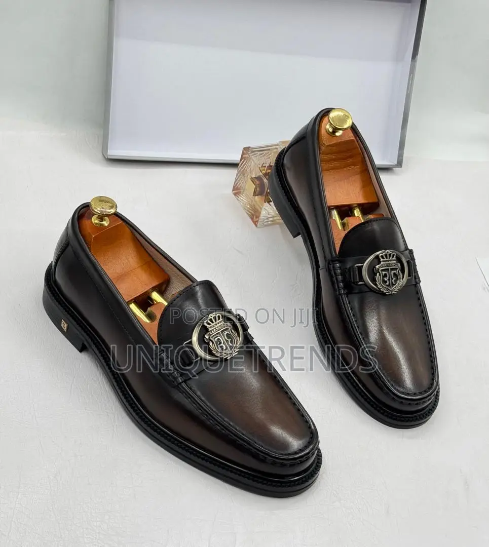 Original Billionaire Leather Loafer Shoes