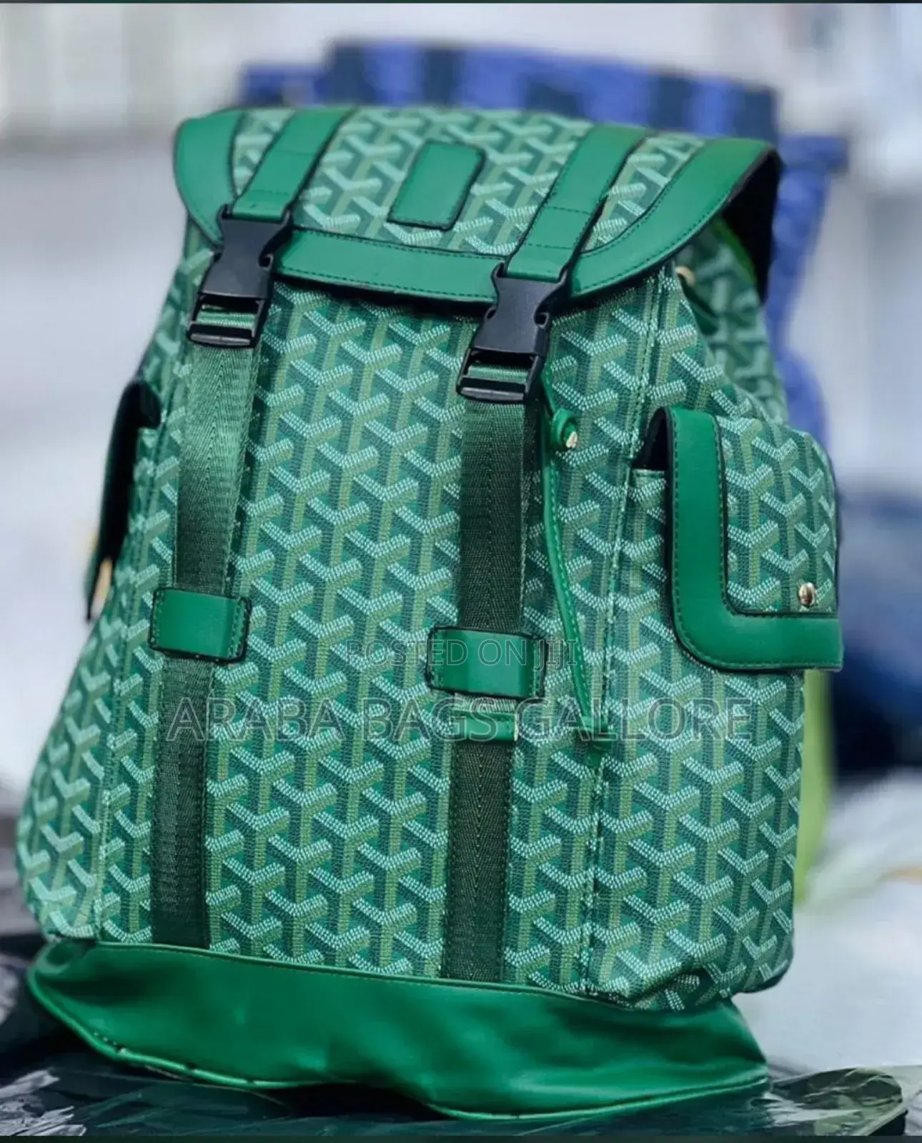 Louis Vuitton Leather Backpack