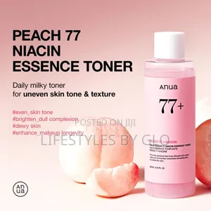 Photo - Anua Peach 77 Niacin Essence Toner 250ml