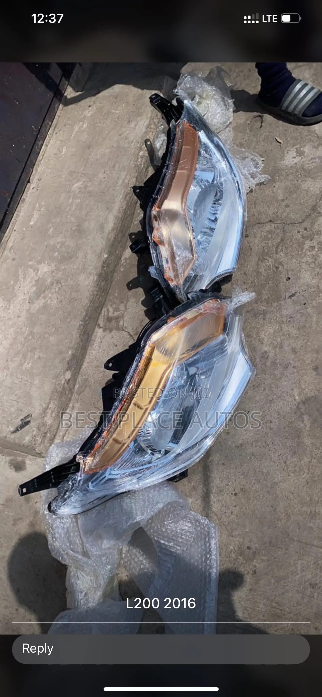 Mitsubishi L200 2016 Depo Headlight
