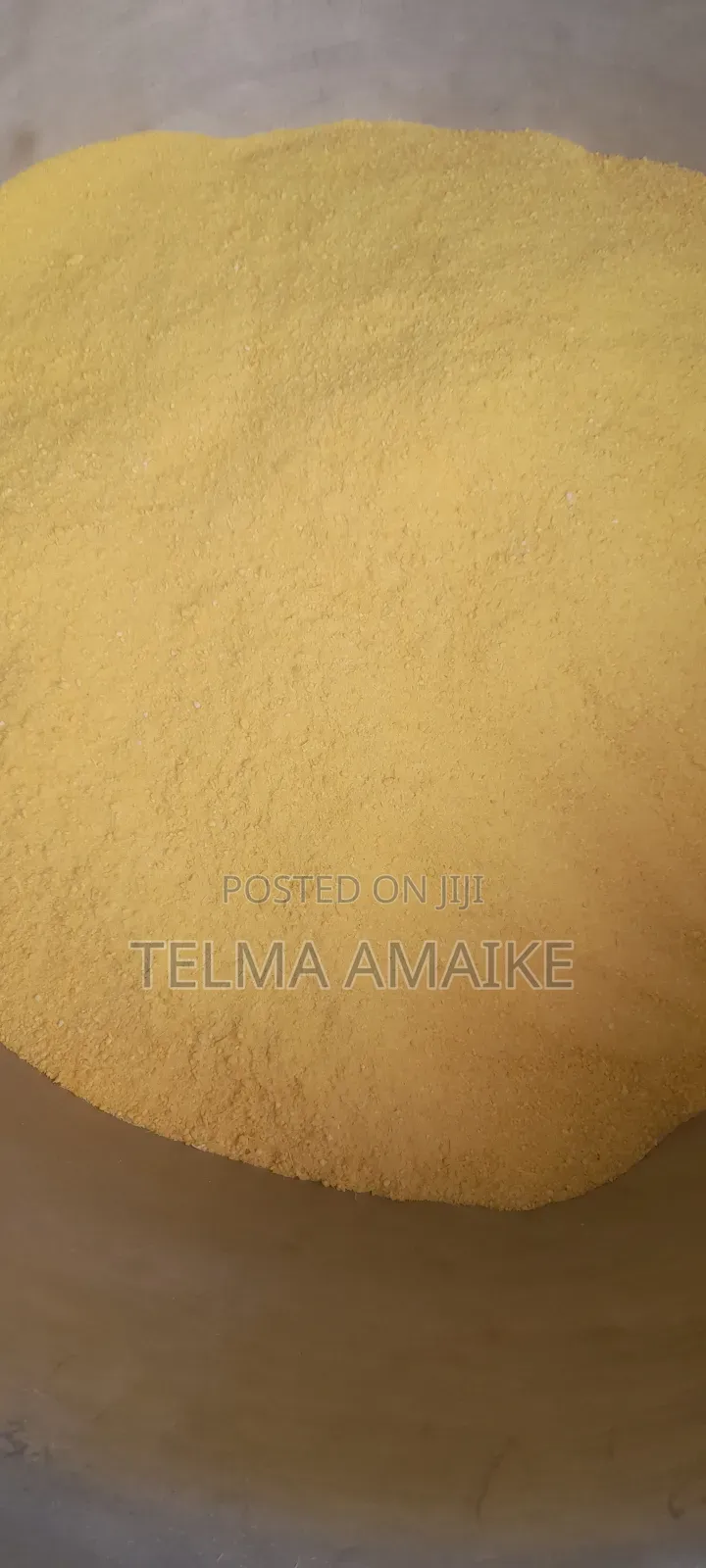 Biscuit Yelow/White Garri. Yellow ( No Coloured) and White Available .