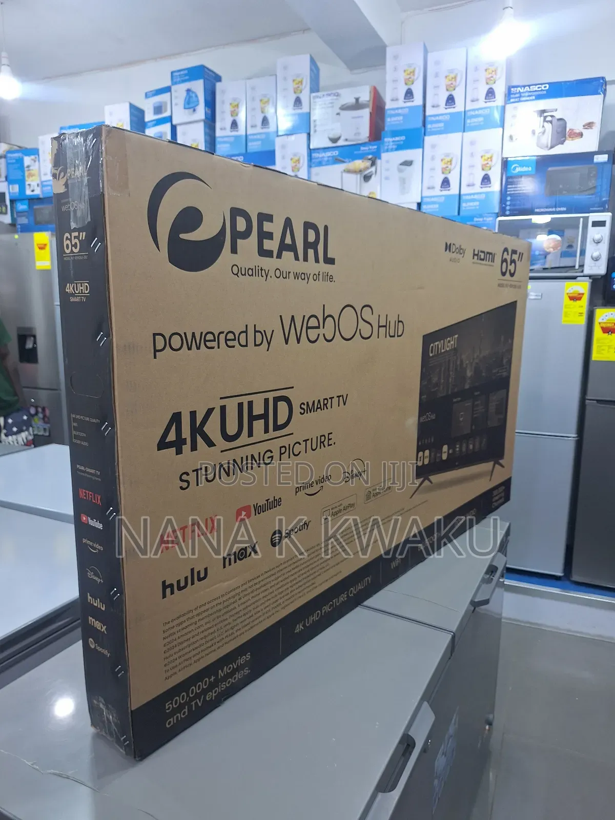 Magic Remote_pearl 65inches UHD Smart Tv