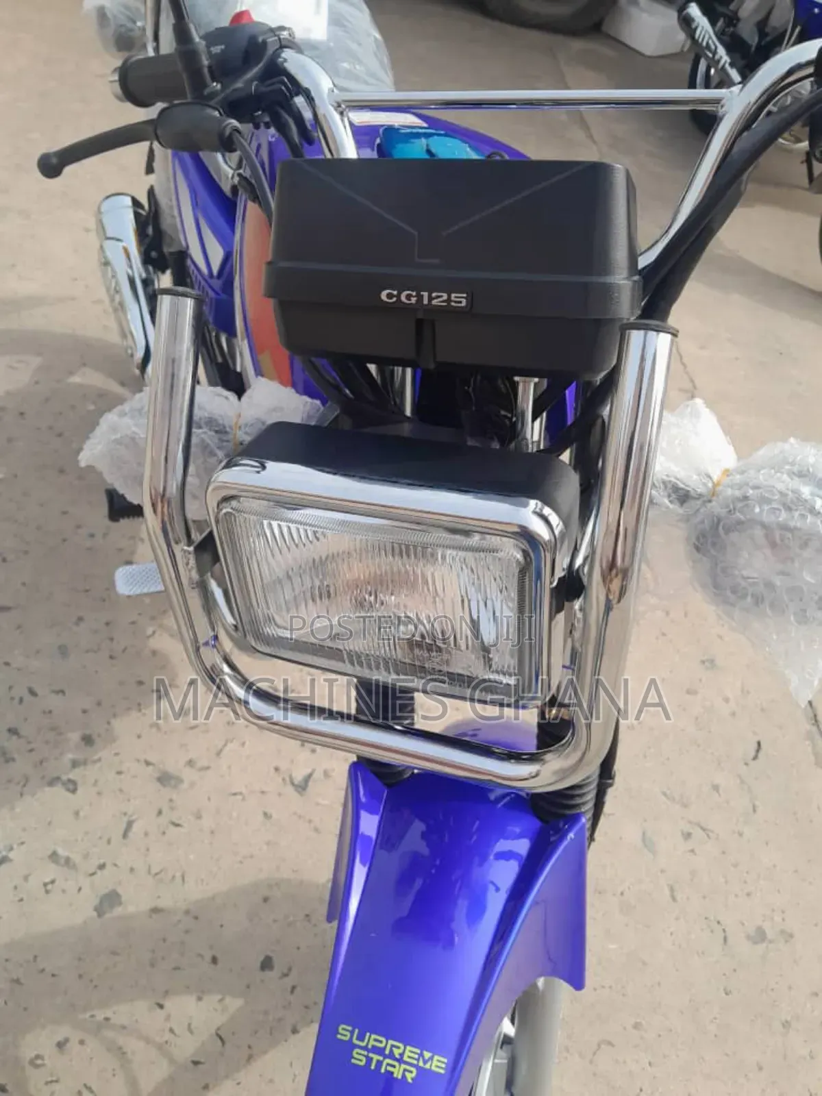 New Motorcycle 2024 Blue