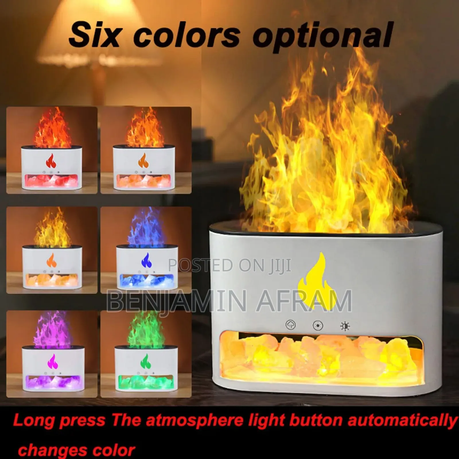 Flames Salt Aroma Diffuser Air Freshener