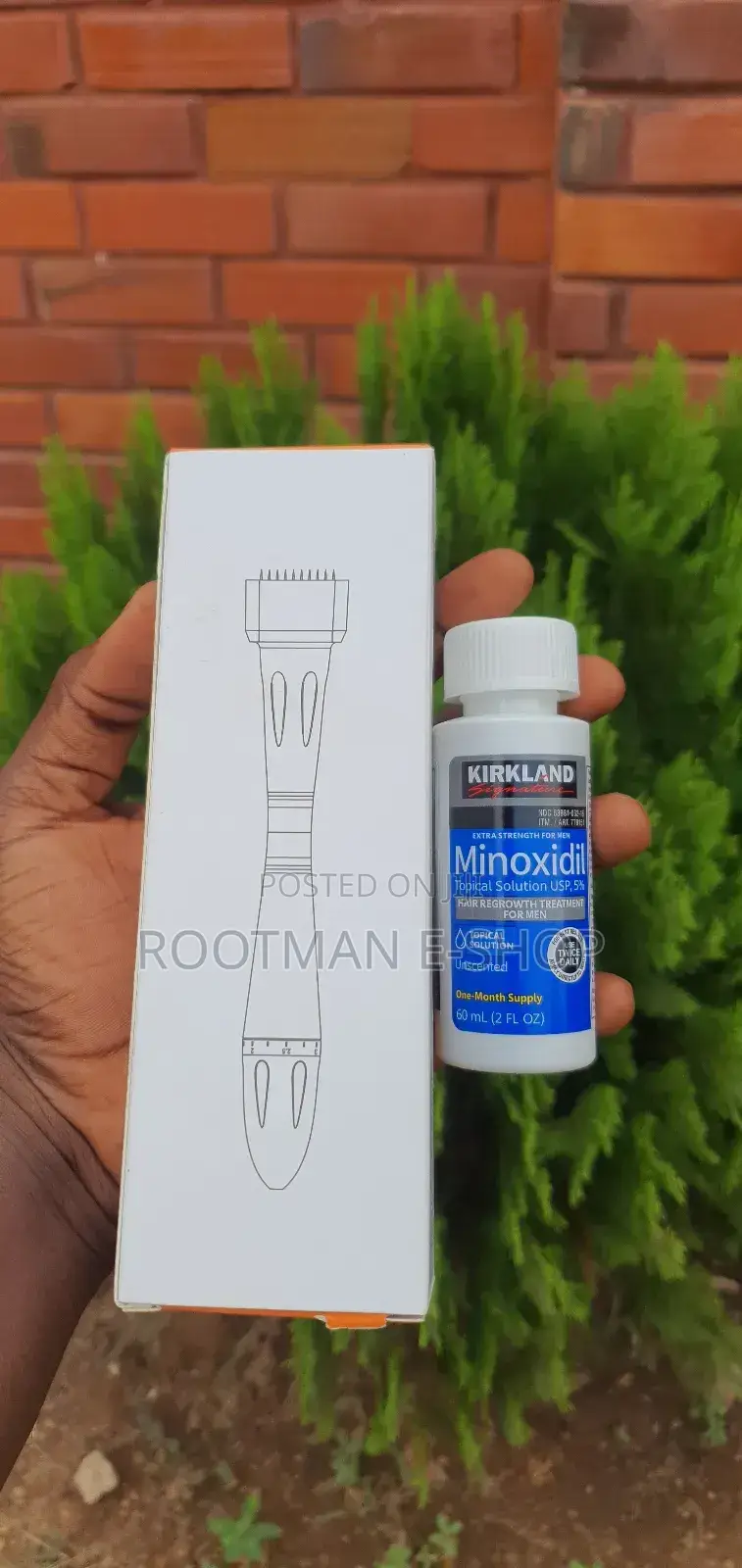 Minoxidil and Derma Stamp