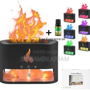 Flames Humidifier Salt Aroma Diffuser