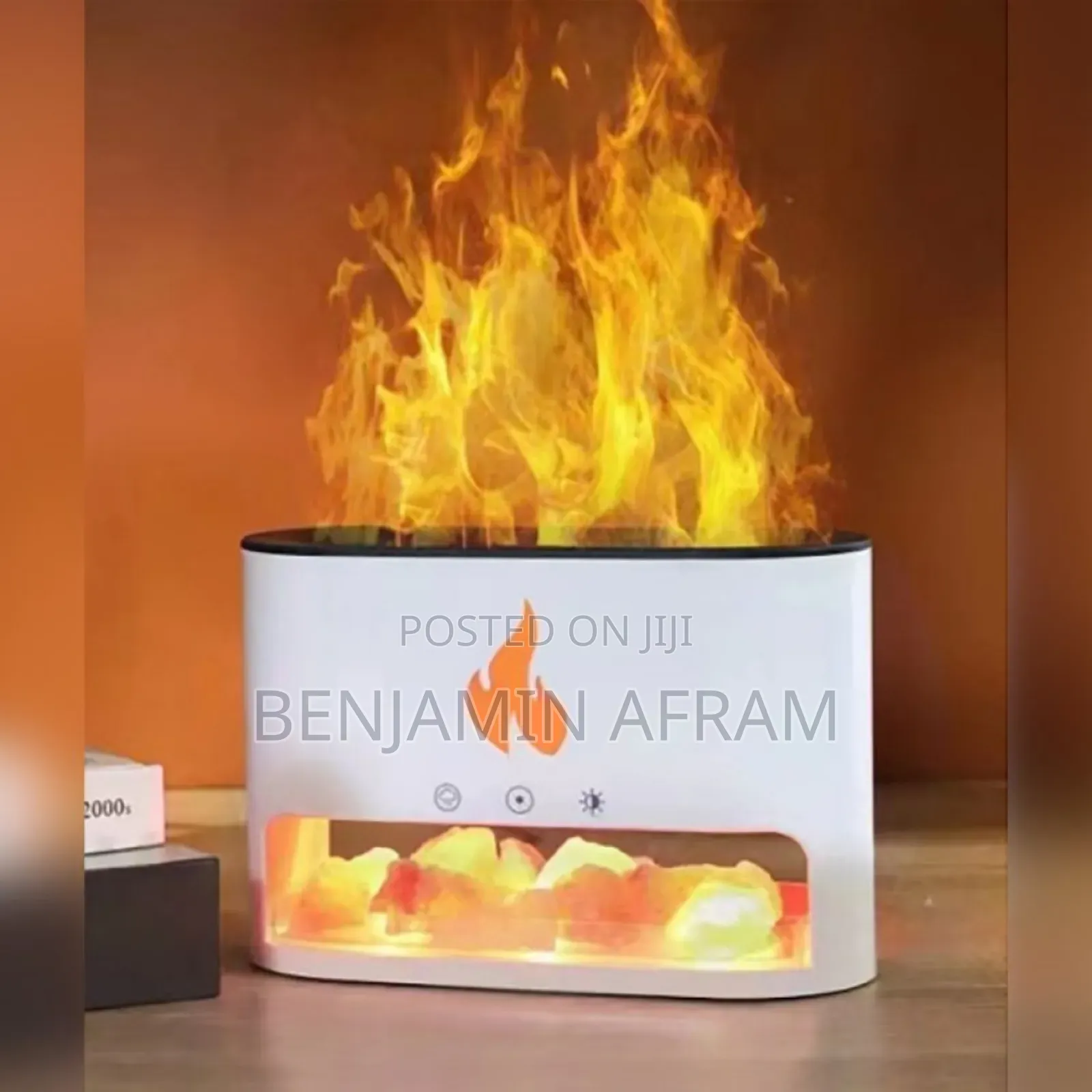 Flames Humidifier Salt Aroma Diffuser
