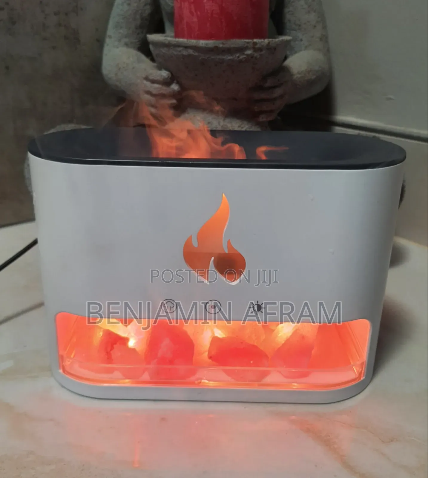Flames Humidifier Salt Aroma Diffuser