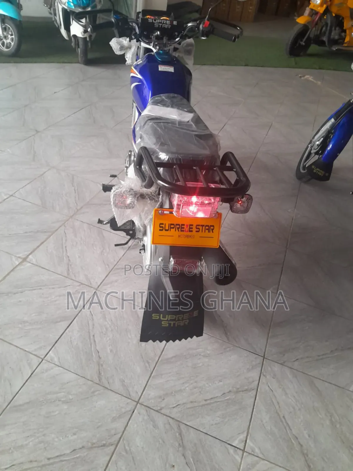 New Motorcycle 2024 Blue