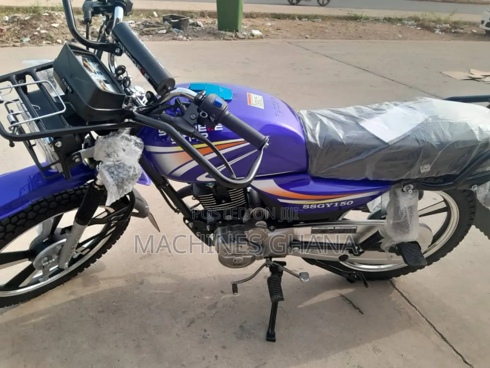 New Motorcycle 2024 Blue