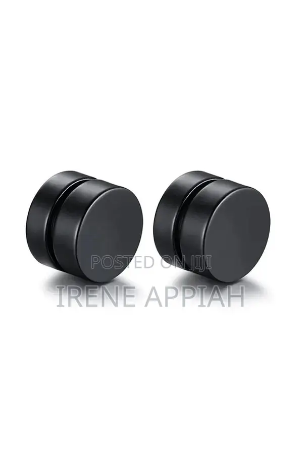 Black Magnetic Earrings