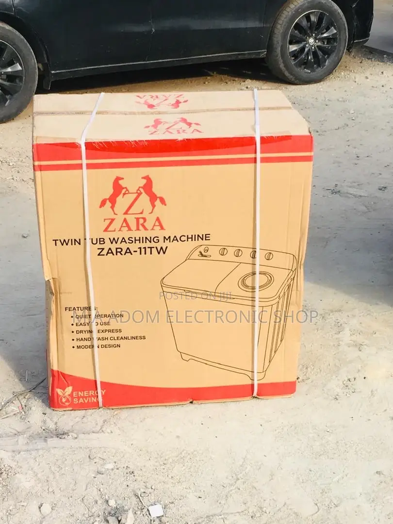 The Zara 11kg Twin Tub Washing Machine: Small Footprint